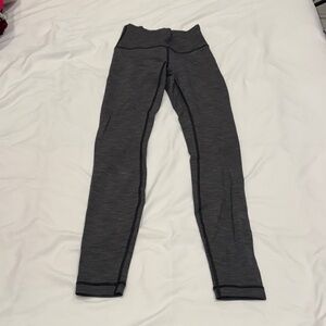 Gray Women Leggings